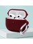 Apple Airpods 3 için Taşınabilir Koruyucu Anahtarlık İle Yumuşak Silikon Koruyucu Kulaklık Kılıfı (Yurt Dışından) 2