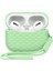 Airpods Pro 2 için Dalgalı Doku Kutusu Yumuşak Silikon Anti Scratch Koruyucu Cilt Kabuk Kayış Matcha Kulaklık Kılıfı (Yurt Dışından) 2