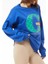 Sıfır Yaka Baskılı Kadın Sweatshirt 2