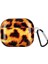Apple Airpods 3 için Koruyucu , Desen Baskılı Imd Tpu Kanca Leopar İle Koruyucu Kulaklık Kılıfı (Yurt Dışından) 1