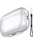 Apple Airpods Pro 2 için Şeffaf Tpu Kutusu tooth El Kayışı İle Çizilmez Şeffaf Kulaklık Kılıfı (Yurt Dışından) 1