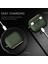 Silikon + Alüminyum Alaşımlı Koruyucu Apple Airpods Pro Midnight için Karabina İle Kulaklık Kılıfı (Yurt Dışından) 2