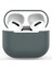 Düz Renk Kablosuz Airpods için Silikon Koruyucu 3 Kulaklık Kılıfı (Yurt Dışından) 1