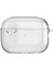 Airpods Pro 2 için Temizle Pc + Tpu Asılı Toka İle tooth Şeffaf Kulaklık Kılıfı (Yurt Dışından) 1