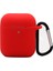 Apple Airpods için Silikon Şarj Lı 2016 2019 Airpods Kablosuz Şarj Lı 2019 ,2.5Mm Kalınlaştırılmış Koruyucu D Halka Tokalı Kulaklık Kılıfı (Yurt Dışından) 1
