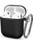Kablosuz 2019 Airpods 2019 2016 Sıyah Apple Airpods için Kalınlaştırılmış Silikon Kulaklık Kılıfı (Yurt Dışından) 1