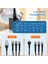 1,3 M Usb/type-C-Ip/type-C/mikro USB 5A LED Göstergeli Hızlı Şarj Veri Kablosu, Naylon Örgülü-Yeşil (Yurt Dışından) 2