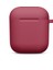Apple Airpods için Kablosuz 2019 Airpods 2019 2016 Kalınlaştırılmış Silikon Şarap Sı Kulaklık Kılıfı (Yurt Dışından) 2