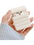 Apple Airpods için Şarj Lı 2016 2019 Airpods Kablosuz Şarj Lı 2019 Pu Deri Kaplamalı Tpu Anti Şok Koruyucu Kulaklık Kılıfı (Yurt Dışından) 1