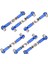 47-57MM Servo Bağlantılı Direksiyon Çubukları Hsp Zd Racing Hpı Lrp Rc Mavi (Yurt Dışından) 2