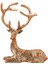 Minyatür Elk Heykelcik Süsleme Elk Heykeli Dolap Masa Dekorasyonu Için (Yurt Dışından) 5