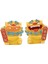 2x Çin Aslan Heykelcikleri Sevimli Karikatür Mini Aslan Heykelleri Ofis Yatak Odası Için 4.5X5X6CM Sarı (Yurt Dışından) 3