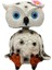 Bobblehead Baykuş Heykeli Dekor Üstü Süsü Girişi (Yurt Dışından) 1