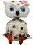 Bobblehead Baykuş Heykeli Dekor Üstü Süsü Girişi (Yurt Dışından) 3