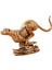 Pirinç Leopar Süsü Fengshui Leopar Heykelciği Masa Ev Kitaplıkları Için (Yurt Dışından) 1