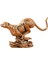 Pirinç Leopar Süsü Fengshui Leopar Heykelciği Masa Ev Kitaplıkları Için (Yurt Dışından) 3