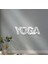 Yoga Metal Duvar Tablosu 100X32 cm 1