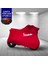 Ultra Shop Vespa Gts 250 Abs Motosiklet Branda Topcase Çanta Uyum Logolu Kumaş Penye Kırmızı Motor Branda 1