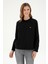 U.S. Polo Assn. Kadın Siyah Sweatshirt 50296903-VR046 1