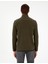 Pierre Cardin Erkek Haki Regular Fit Yarım Fermuarlı Polar Sweatshirt 50298973-VR027 5