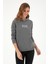 Kadın Antrasit Melanj Sweatshirt 50289536-VR081 3