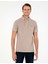 Erkek Vizon Slim Fit Tişört 50285411-Vr052 2