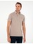 Erkek Vizon Slim Fit Tişört 50285411-Vr052 3