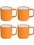 Gün Batımı Sarısı 4&amp;#39;lü Kupa Seti 1
