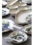32 Parça 6 Kişilik Ice Age Porselen Yemek Takımı Bone China - Kahvaltı Takımı 2