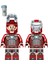 Brave Bullçelik Yapı Taşı Minifigürleri, Küçük Parçacık Minifigürleri, Çocuk Oyuncakları, Iki Paket4.5cm (Yurt Dışından) 1