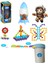 Brave Bullparçacık Yapı Taşı Bulmaca 3cm Şaftlı Kar Taneleri 100PCS [kare Pencere Renk Kutusu] (Yurt Dışından) 1