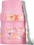 ， 17 Oz Çocuk Güveç - Katlanır Kaşıklı Çorba Kavanozu - Sıcak ve Soğuk Yemek Kavanozu - Pink Fox (Yurt Dışından) 2