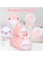 Brave Bull。sevimli Kedi Tavşan Peluş Yastık 20.32 cm Yavru Tavşan Dolması Hayvan Yumuşak Kawaii Kedi Peluş Oyuncak Tavşan Kostüm Oyuncak Çocuklar Hediye (Yurt Dışından) 4