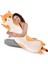 Brave Bull。sevimli Peluş Kedi Bebek Karikatür Yumuşak Peluş Yavru Yastık Uyku Yastığı Bebek Oyuncak Hediye Çocuklar Için (Kahverengi 50 Cm/19.6in) (Yurt Dışından) 1