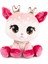 Brave Bull。tasarımcı Moda Pet Dottie Woofington Premium Köpek Peluş Hayvan Yumuşak Peluş, Glitter Siyah ve Beyaz 6 Inç (Yurt Dışından) 1
