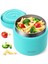 Sıcak Yemek Için 12 Oz Çocuk Yalıtımlı Gıda Kavanoz Geniş Ağızlı Çorba Yalıtımlı Gıda Kavanoz Yalıtımlı Öğle Yemeği Kabı Vakum Termos - Açık Mavi (Yurt Dışından) 1