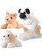 Brave Bull。peluş Yavru Köpek Seti 4 Sevimli Köpek Oyuncakları Erkek ve Kız Çocuklar Için Peluş Hayvanlar 6 Inç Küçük Peluş Oyuncaklar (Yurt Dışından) 2