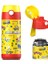 Çocuk Su Şişesi Yalıtımlı Paslanmaz Çelik Su Şişesi Bpa Içermez Sızdırmaz Okullar ve Anaokulları Için Bardak Kapaklı Çocuk Şişesi (350ML) (Yurt Dışından) 1