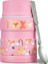， 17 Oz Çocuk Güveç - Katlanır Kaşıklı Çorba Kavanozu - Sıcak ve Soğuk Yemek Kavanozu - Pink Fox (Yurt Dışından) 1