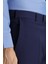 Slim Fit Dar Kesim Yünlü Klasik Kumaş Pantolon 4