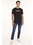 ml Marvel 11LSN1014 4fx Siyah Erkek Kısa Kol T-Shirt 3