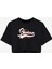 W Graphic Tee Light Weight Crop T-Shirt Kadın Siyah T-Shirt S242149-001 1