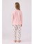 3057 Kız Çocuk Pijama Takım 3