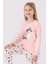 3057 Kız Çocuk Pijama Takım 2