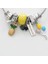 Yellow Pineapple Charm Bileklik 1