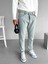 Erkek Boyfriend Fit %100 Pamuk Jean Pantolon Buz Mavi 4