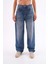 Kadın Beli Kemer Detaylı Kot Pantolon 245037 - 3