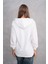 Kadın Kanguru Cepli Kapüşonlu Iki Iplik Sweatshirt 245099 - 5