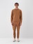 Erkek Camel Pamuk Dokulu Regular Fit Sweatshirt 1