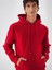 Erkek Kırmızı Pamuk Dokulu Regular Fit Sweatshirt 2